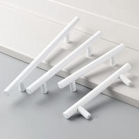 MÖBELGRIFF Weiß 4er-Set 96 mm - Weiß, Metall (0.12/3/1.5cm)