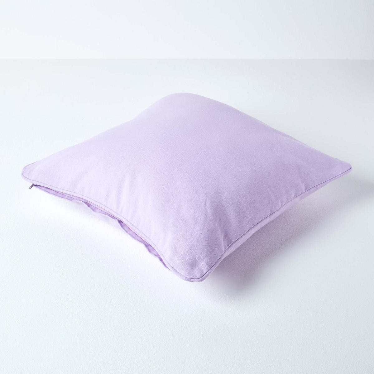 KISSENHÜLLE flieder 45/45 cm, 100% Baumwolle - Flieder, Textil (45/45cm) - Homescapes