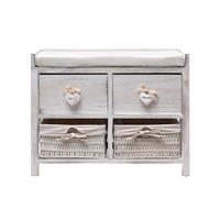 AUFBEWAHRUNGSBOX Weiß 30/30/46 cm - Weiß, Holz (30/46/30cm) - Mobili Rebecca