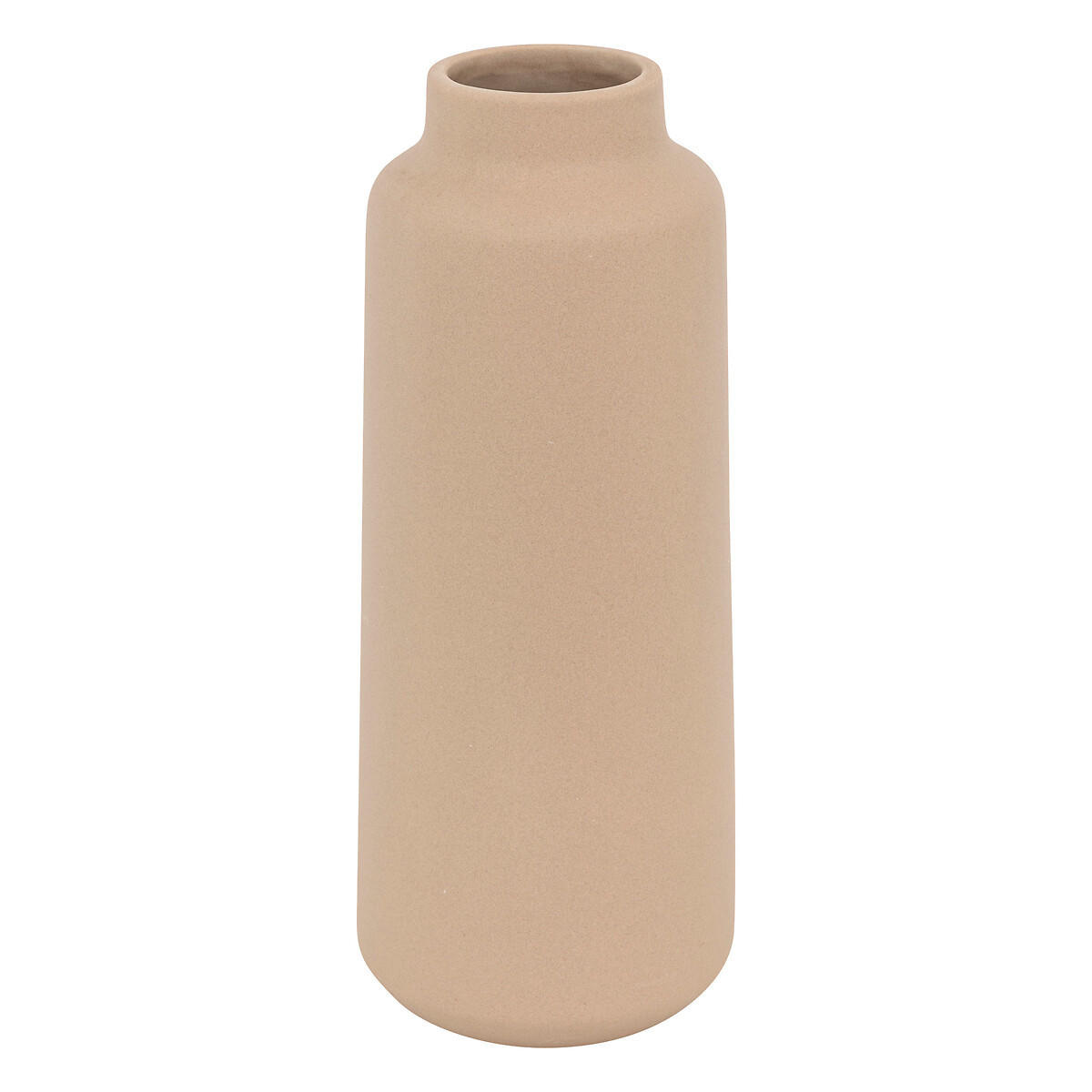 VASE Keramik Tila Ø 12 cm - Taupe, Keramik (30cm) - Atmosphera Createur d´interieur