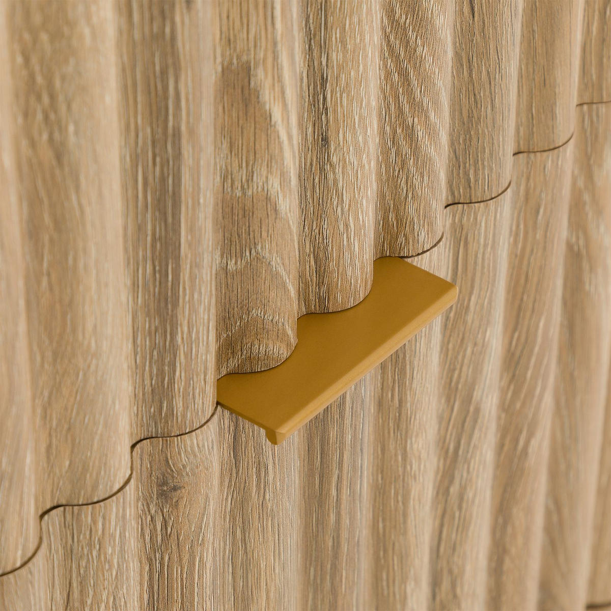 KOMMODE ELLA Eiche - Eichefarben, Holzwerkstoff (110/77/39cm) - IDIMEX