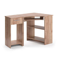 ECKSCHREIBTISCH Odin Sonoma 83 x 76 cm Set mit PC-Schrank - Sonoma Eiche, Holzwerkstoff (76/83/77cm) - Vicco
