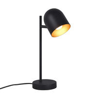 TISCHLEUCHTE Aansprenger 21.5/12/35cm - Schwarz, Metall (21.5/12/35cm) - Nettlife