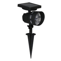SPOTLAMPE 14.5/34/10.4cm - Schwarz, Kunststoff (10.4/14.5/34cm) - Luxform