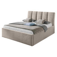 POLSTERBETT Sensi - Beige/Naturfarben, Holz/Holzwerkstoff (140/200cm) - MIRJAN24