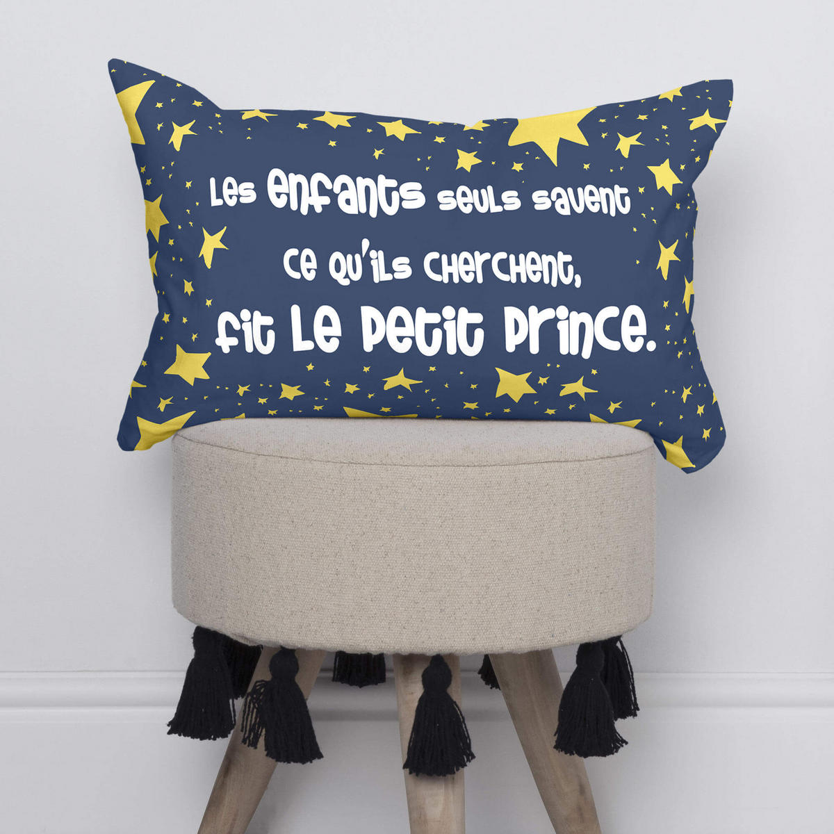 KISSENBEZUG son avion 50x30 cm mehrfarbig - Multicolor, Textil (50/30cm) - Happy Friday