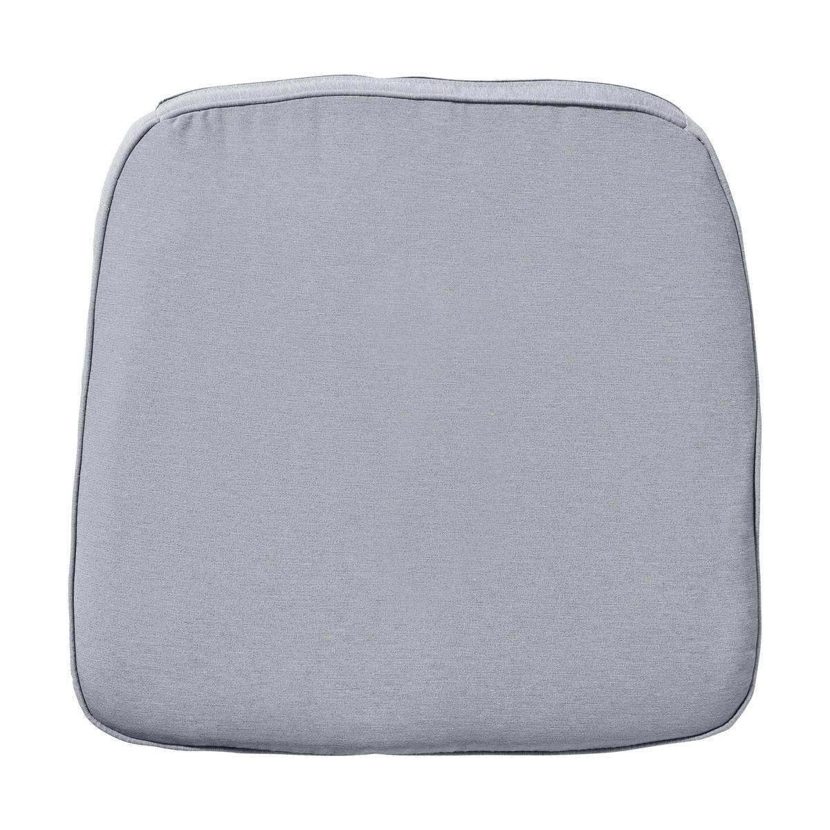 SITZKISSEN Panama 48/48 cm 4er-Set - Hellgrau, Textil (48/5/48cm) - Madison