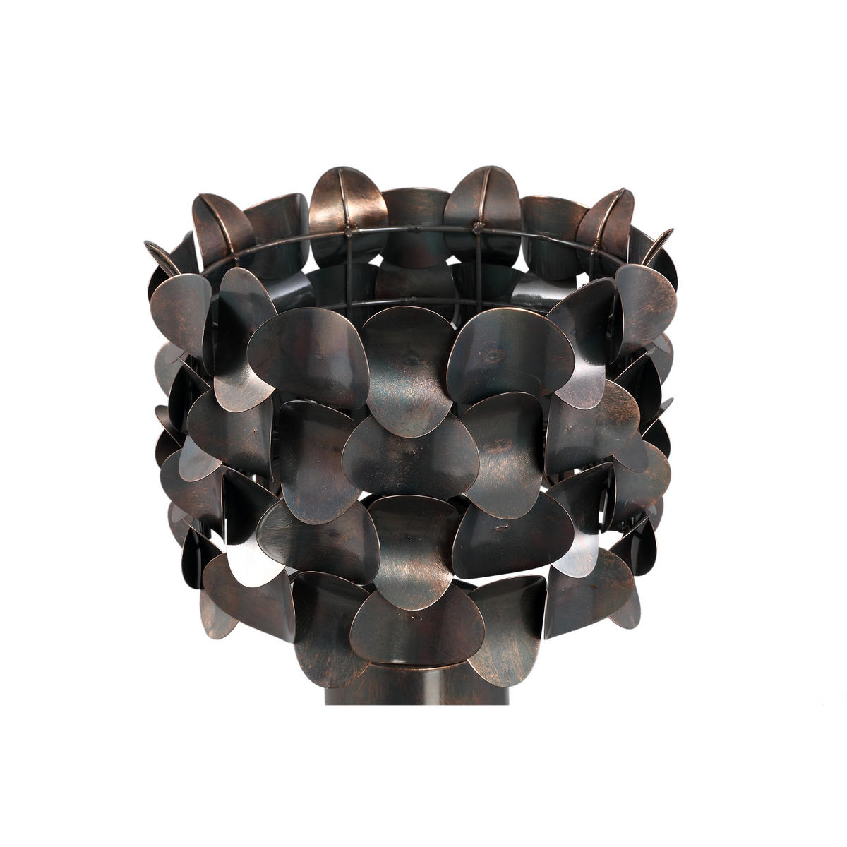 TISCHLAMPE Jaye Schwarz 32/32/55cm - Schwarz, Metall (32/32/55cm) - PTMD Collection