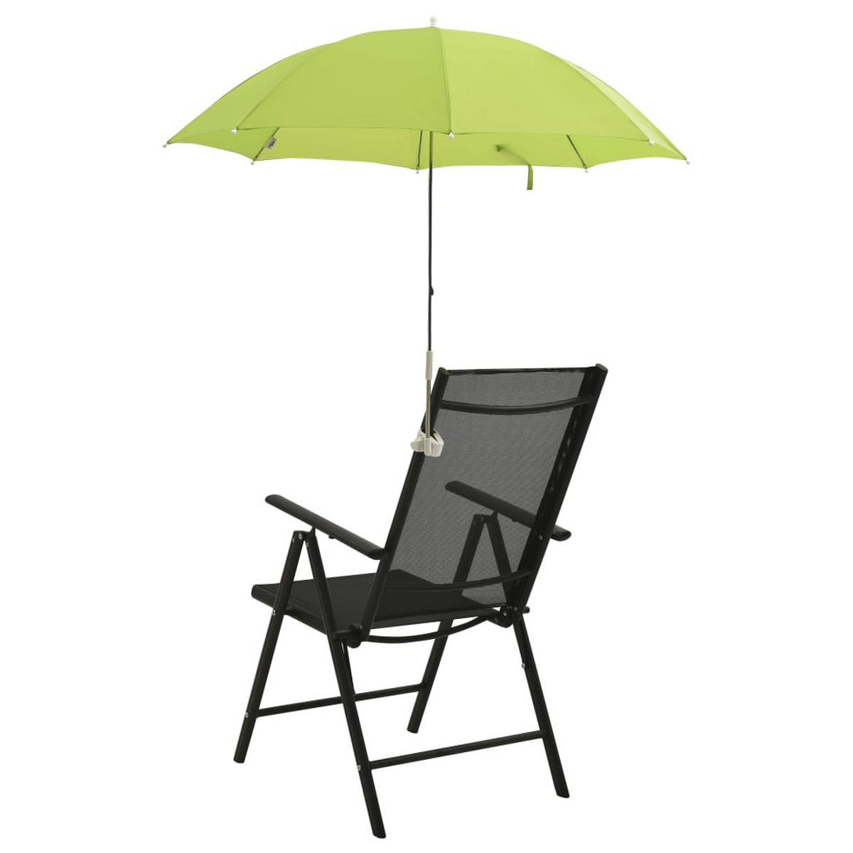 SONNENSCHIRME Für Campingstühle 2Er Set Grün 105 Cm - Grün, Metall (105/90/105cm) - vidaXL