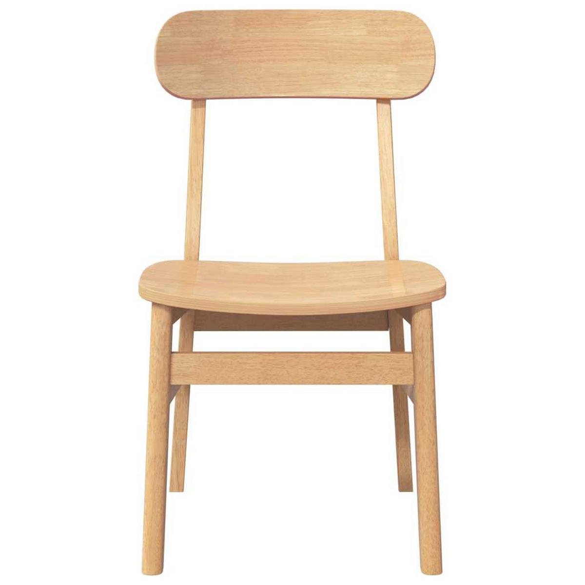 STUHL-SET 2 Stk Wolfsgrund 46/81.5/47 cm - Braun, Holz (46/81.5/47cm) - ZMH