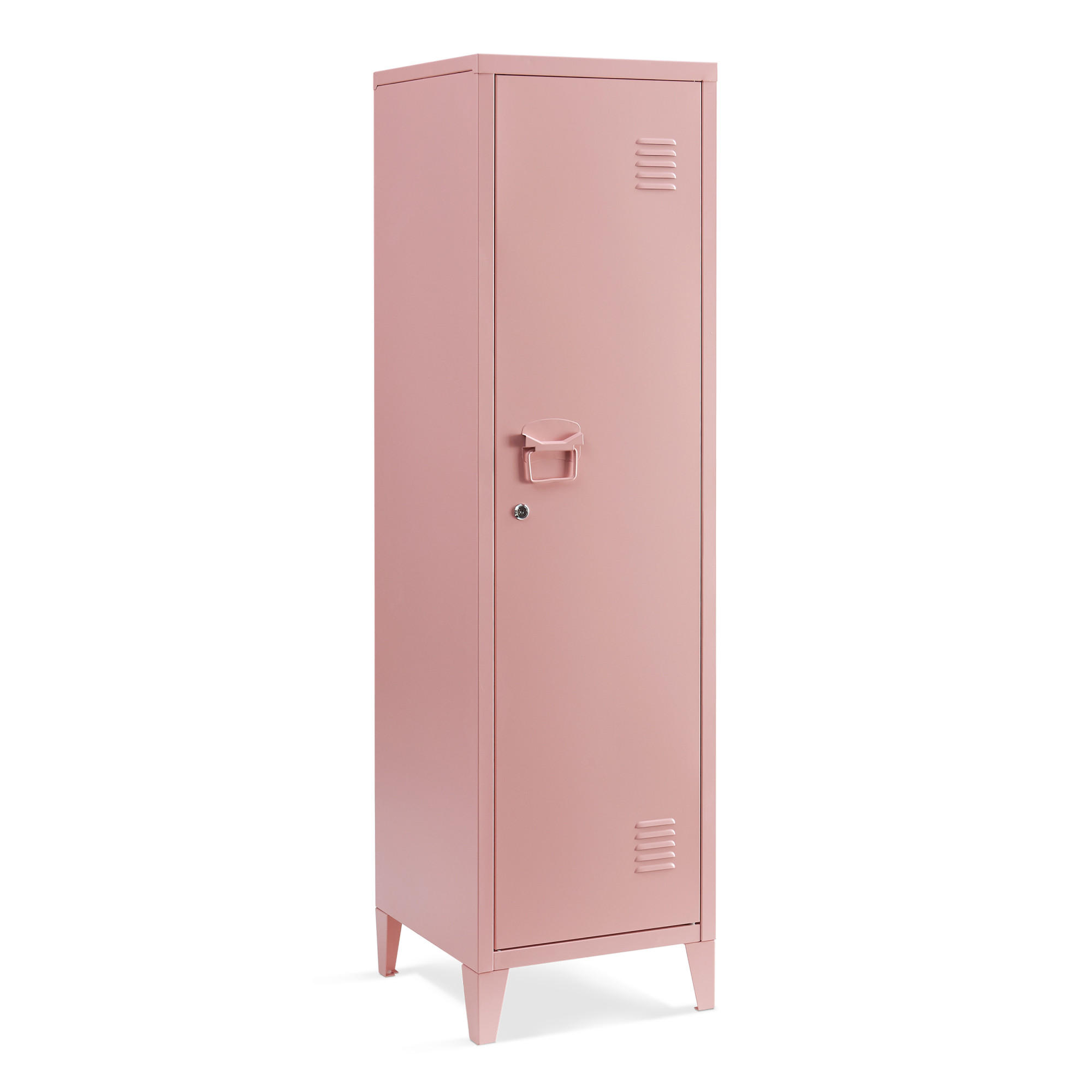 EINZELSPIND Kurikka - Pink, Metall (38/137/38cm) - [en.casa]