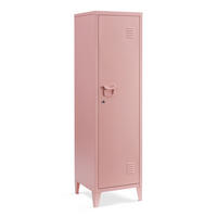 EINZELSPIND Kurikka - Pink, Metall (38/137/38cm) - [en.casa]