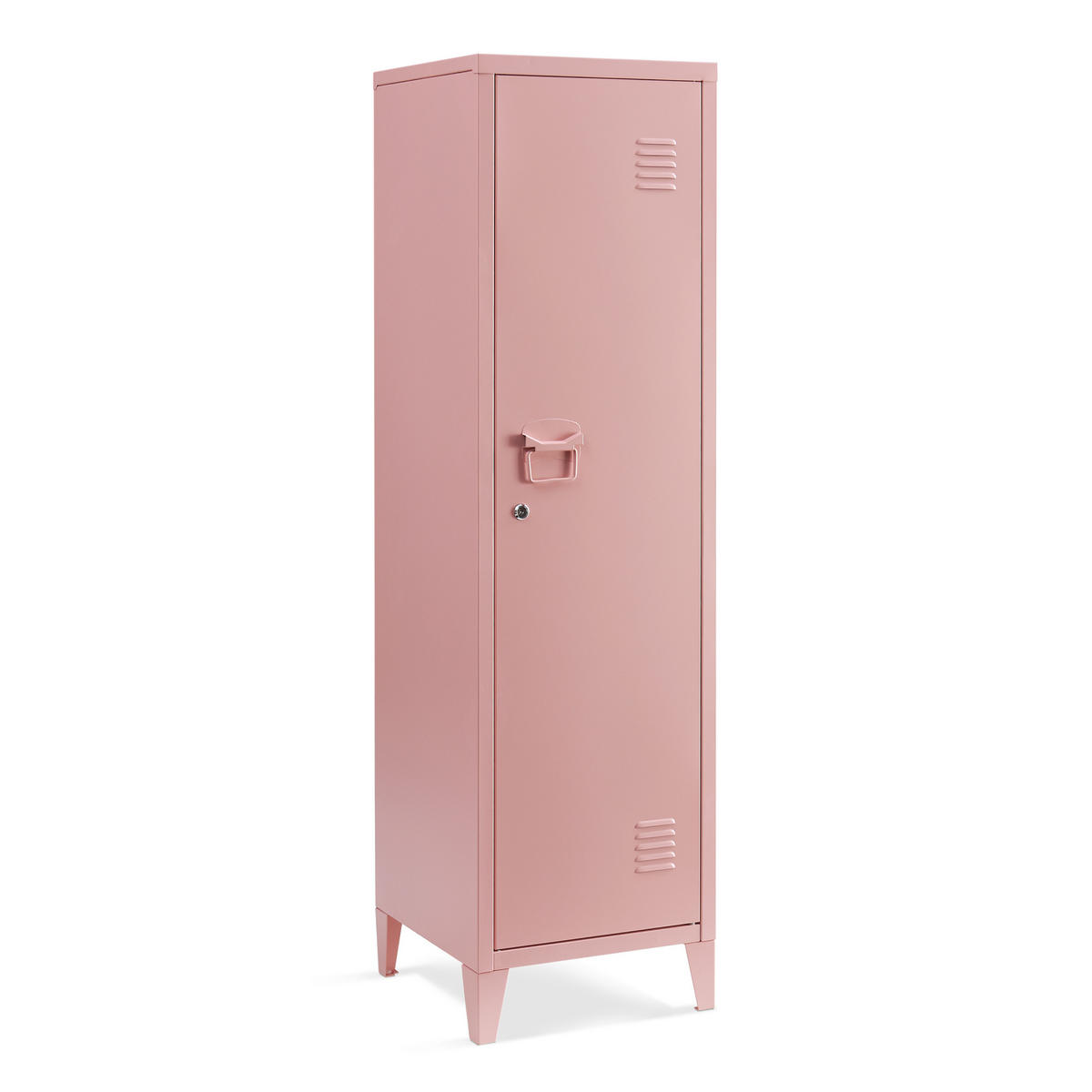 EINZELSPIND Kurikka - Pink, Metall (38/137/38cm) - [en.casa]