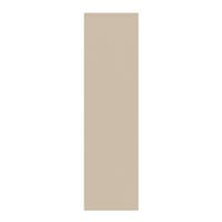 FLÄCHENVORHANG blickdicht 60x245 cm Beige mit Technik - Beige, Textil (60/245cm)