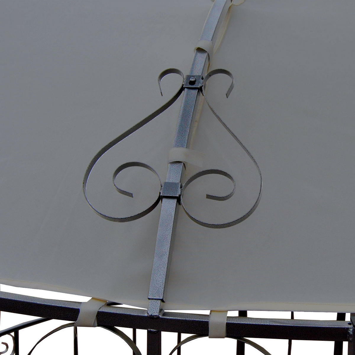 PERGOLA CABRERA Hellgrau - Hellgrau, Metall (296/330/293cm) - MCW