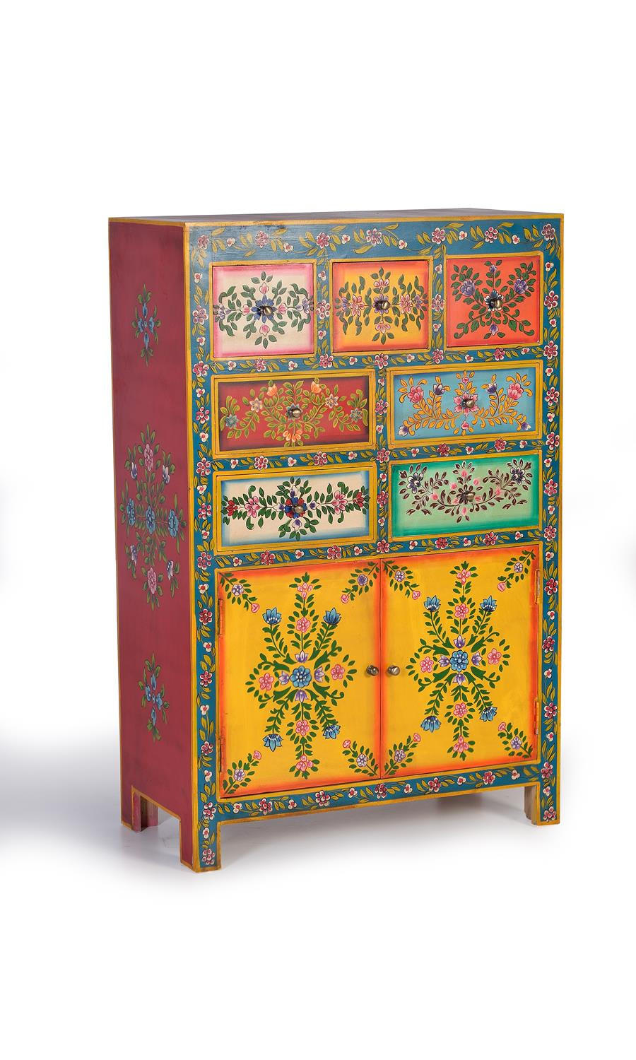 Giner y Colomer Kommode Chrom 40x85x122 cm