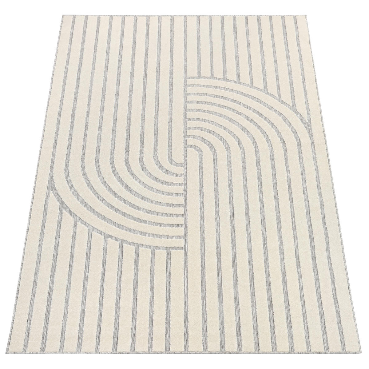 TEPPICH PATIO GRAU 180/270 cm - Grau, Textil (180/270cm) - Tapiso