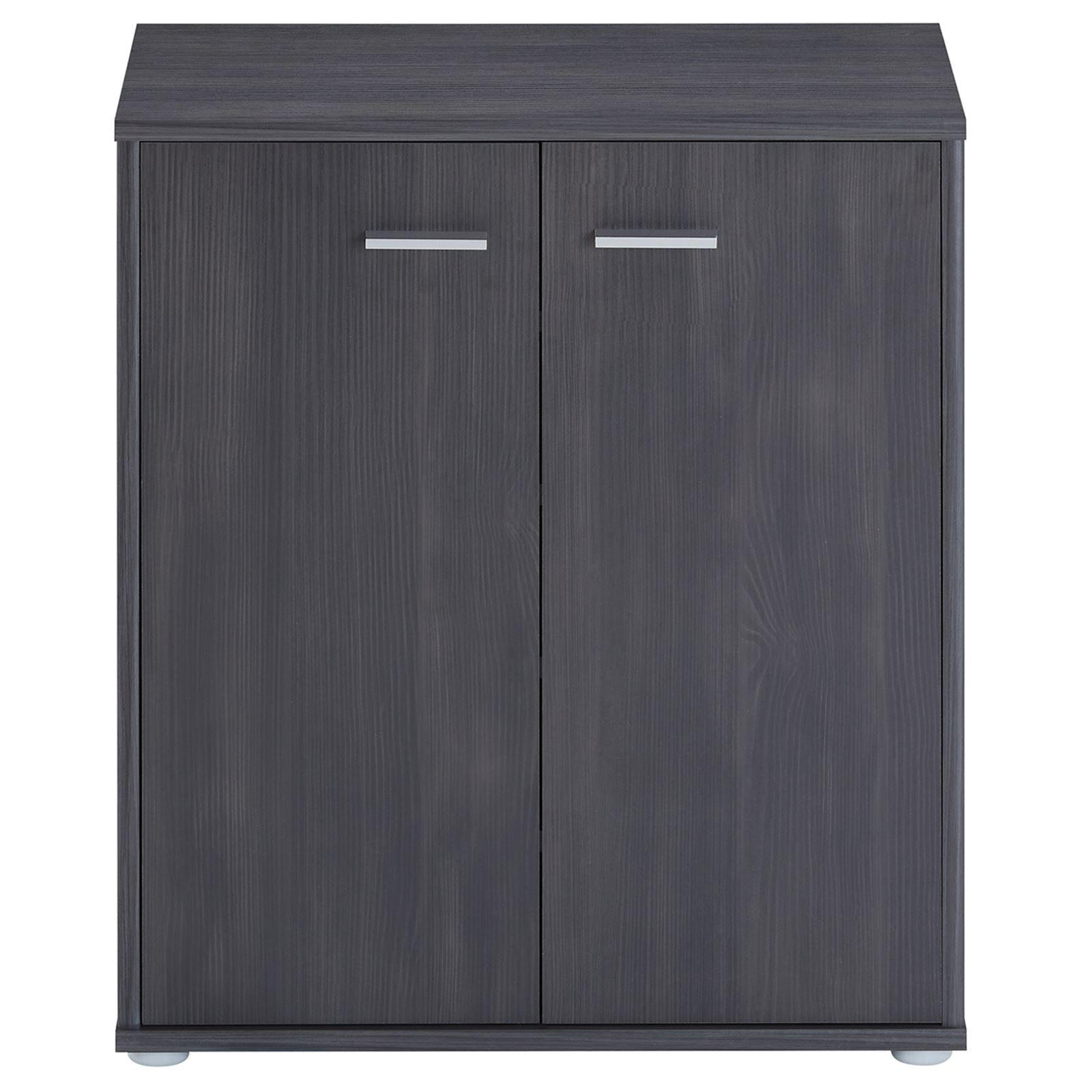 Thumbnail - CARO-Möbel Schuhschrank, Esche, Holzwerkstoff, Mode, 60x70x35 cm, Garderobe, Schuhaufbewahrung, Schuhschränke