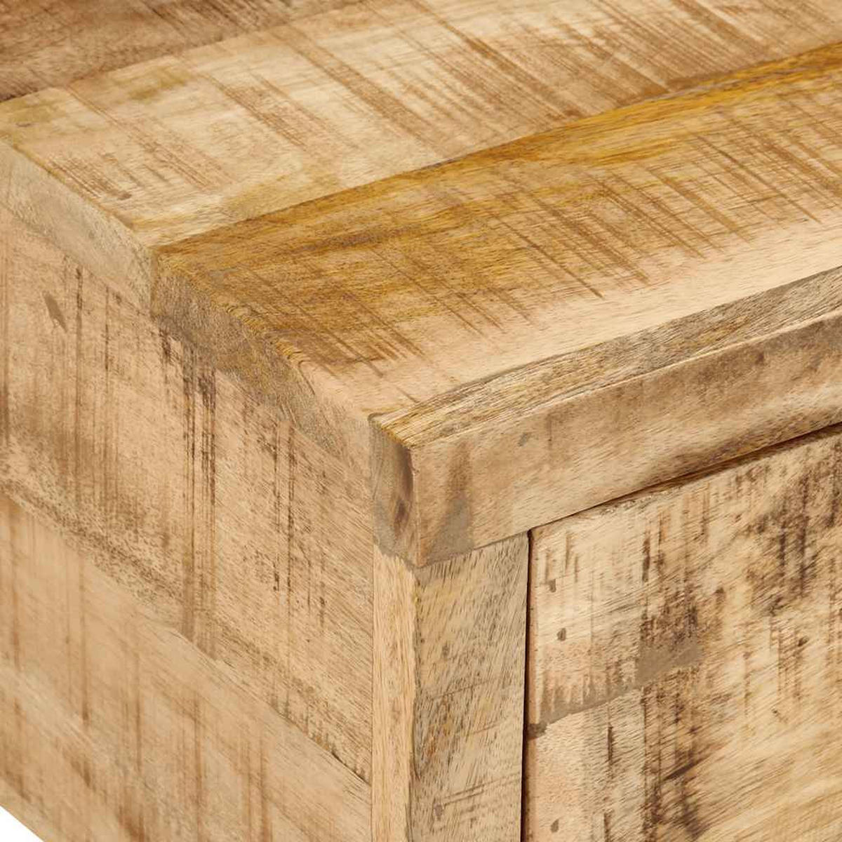 TV-STÄNDER (118–200)/30/40 Cm Massivholz Mango - Braun, Holz (30/40/200cm) - vidaXL