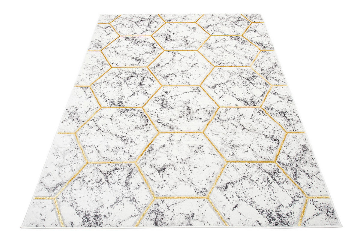 TEPPICH SHINE Creme 160/220 cm - Creme, Textil (160/220cm) - Tapiso