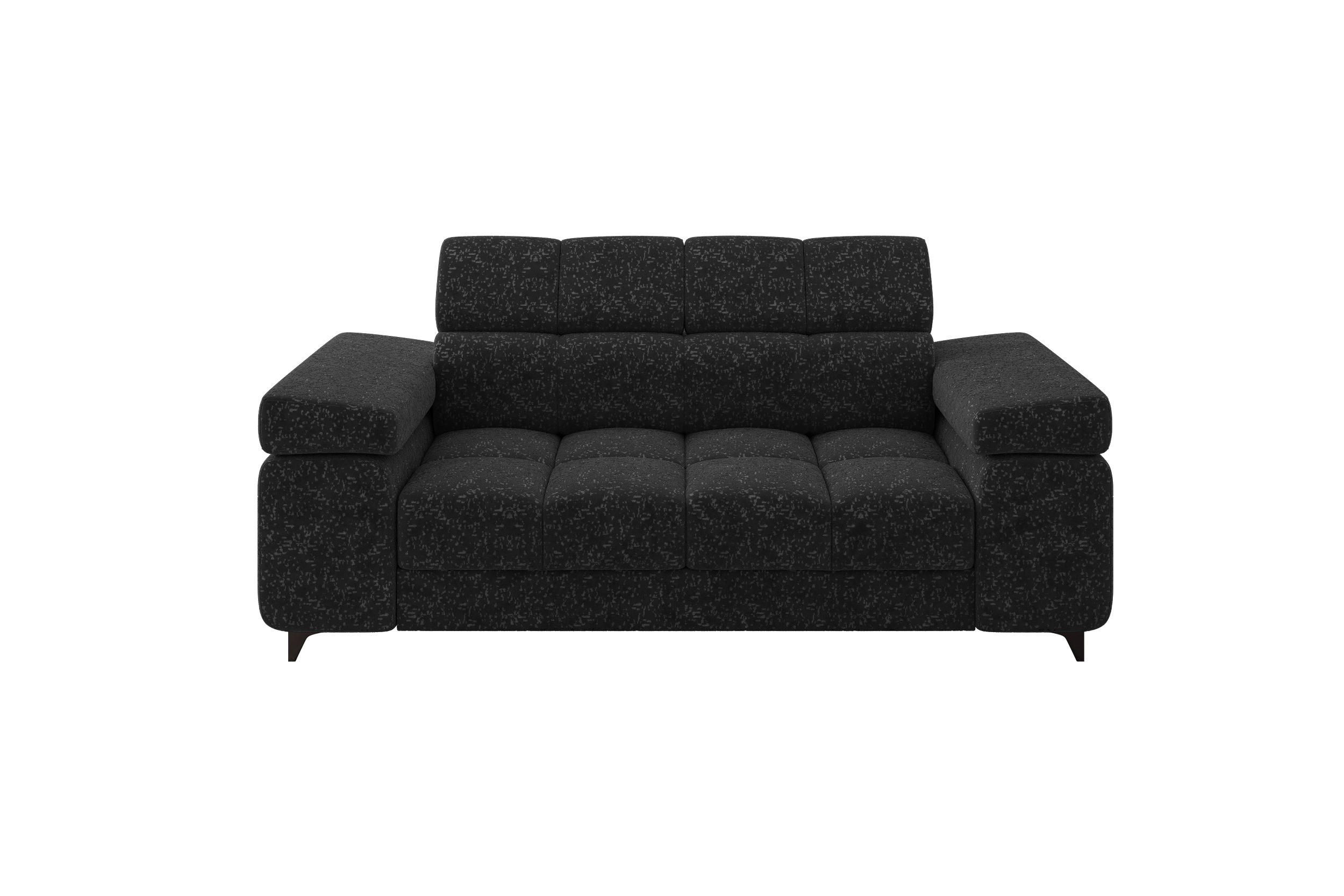 Altdecor Sofa Schwarz 194x90x97 cm