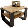 COUCHTISCH Holzwerkstoff rechteckig stabil Kiefer Milford 44/54/63cm - Kiefer Milford/Schwarz, Holzwerkstoff (54/63/44cm) - CraftPAK