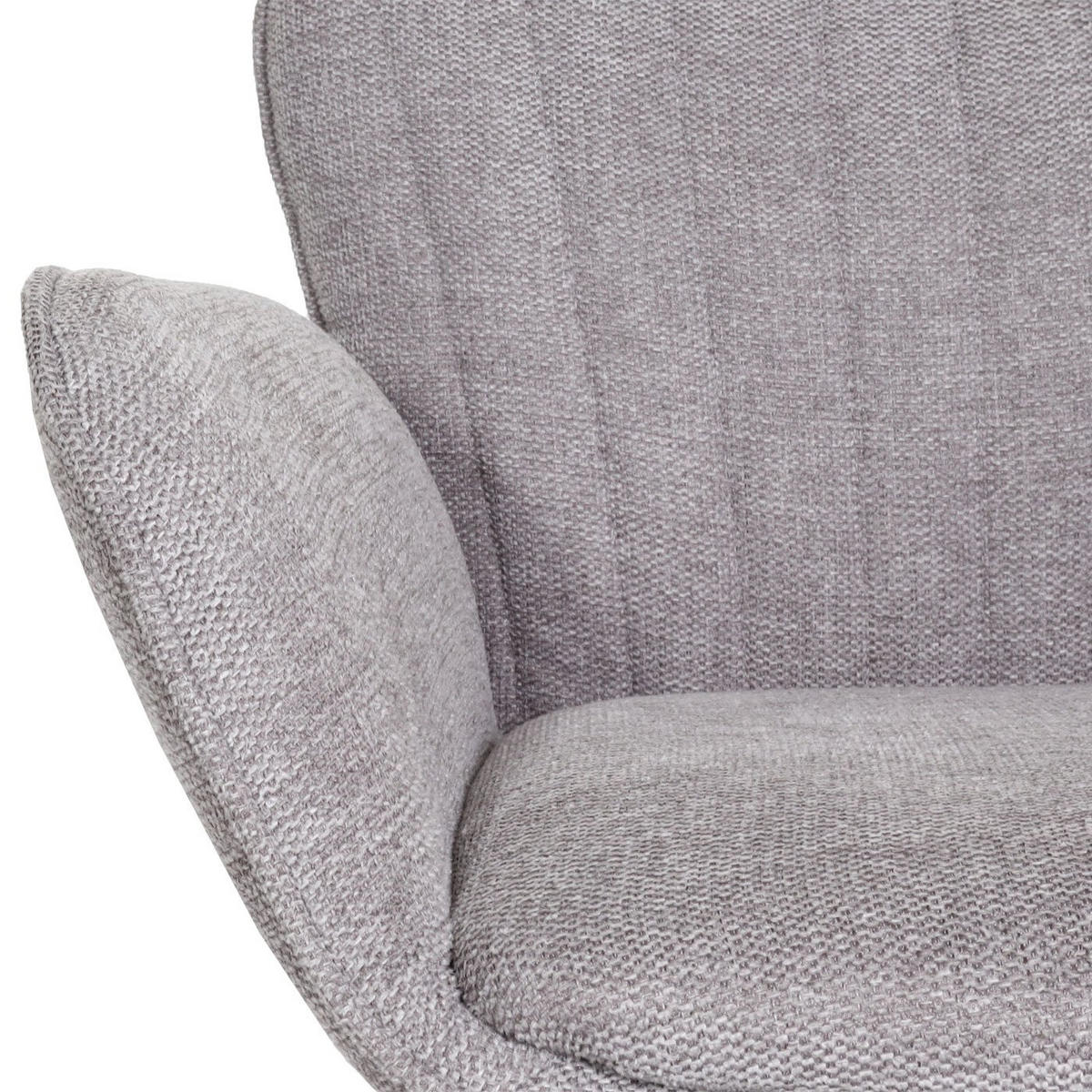 BARHOCKER Hellgrau - Hellgrau, Textil (50/110/45cm) - MCW