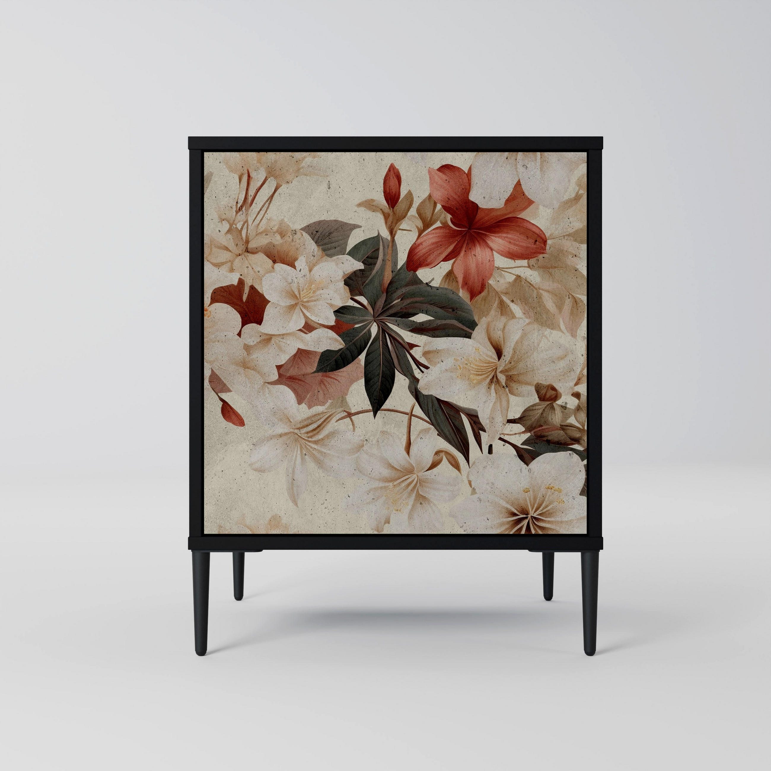 SpaceRebels Sideboard Schwarz 57.5x72.5x42 cm