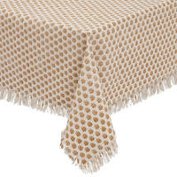 TISCHDECKE Indie Baumwolle 150/250 cm - Beige, Naturmaterialien (150/250cm) - Atmosphera Createur d´interieur