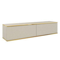 LOWBOARD VENEZIA 135/30/32 cm, Beige - Beige, Holzwerkstoff (135/30/32cm) - MASSENO