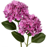KUNSTHORTENSIE 2 Stück Pale Violetred 63 cm - Flieder, Kunststoff (10cm)