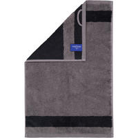 HANDTÜCHER LUXURY DOUBLE 2560 GRAPHITE - 79 - Grau, Textil (30/50cm) - Zöllner