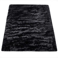 HOCHFLORTEPPICH 120/170 cm Silky 591 - Schwarz, Textil (120/170cm) - Paco Home