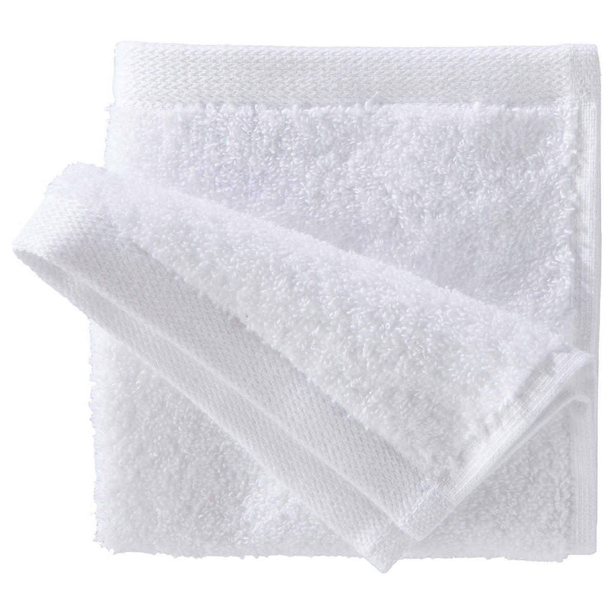 GÄSTEHANDTUCH (6er-Set) Fabulous 30x30 cm - Weiß, Textil (30/30cm) - Butlers