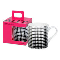 KAFFEEBECHER Graphic 413 - Marcello Morandini, in Geschenkbox - Naturfarben, Keramik (0.4L) - Könitz