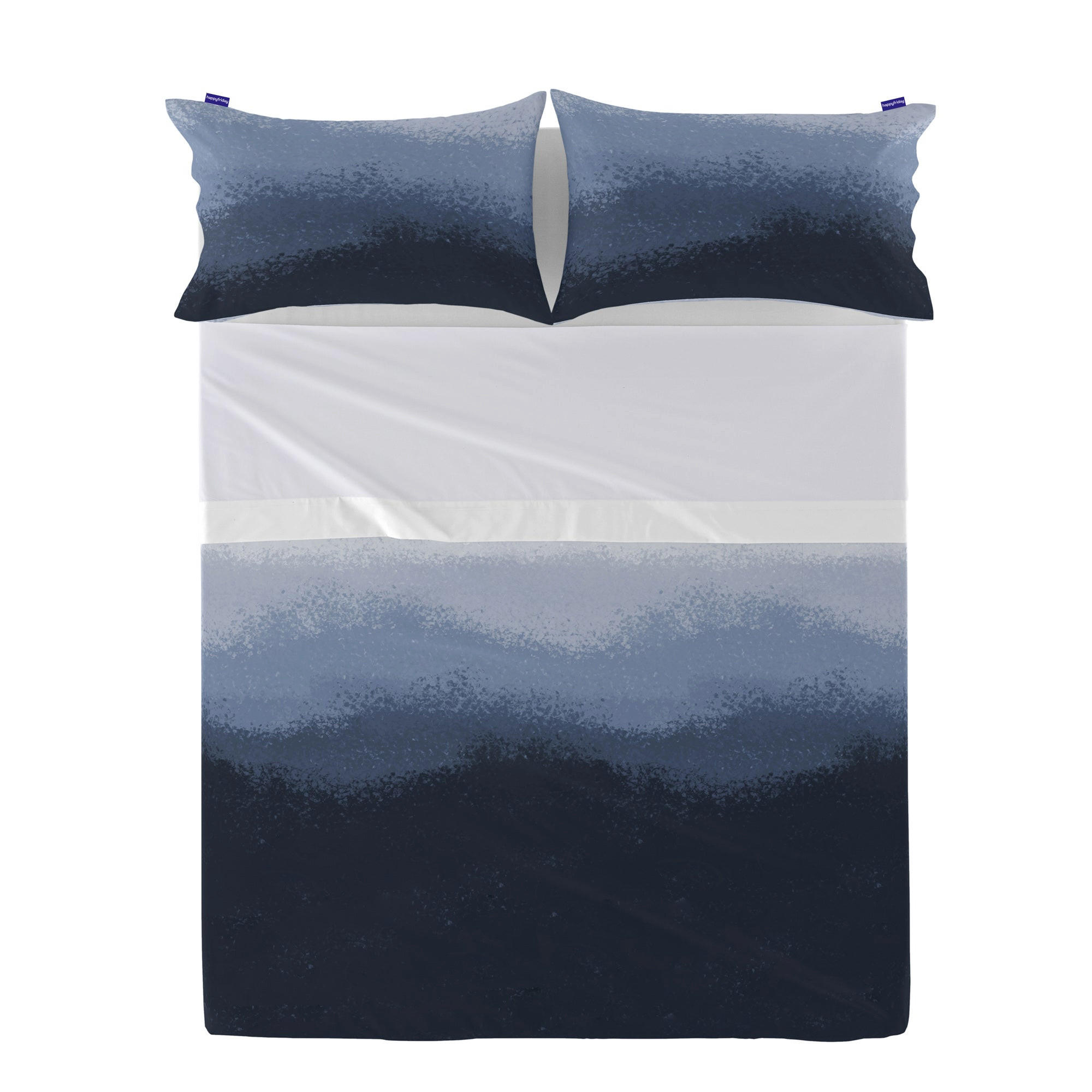 OBERBETTLAKEN nightfall 160x270 cm mehrfarbig - Multicolor, Textil (160/270cm) - Happy Friday