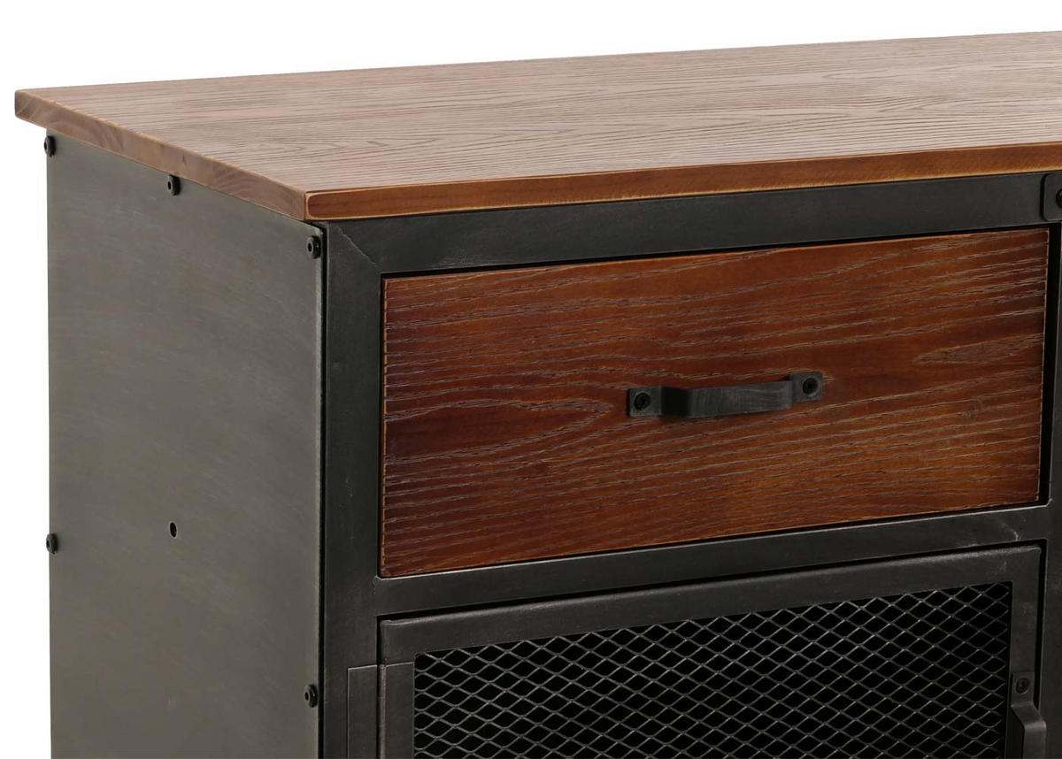 KOMMODE Braun - Braun, Holz (100/90/40cm) - MCW