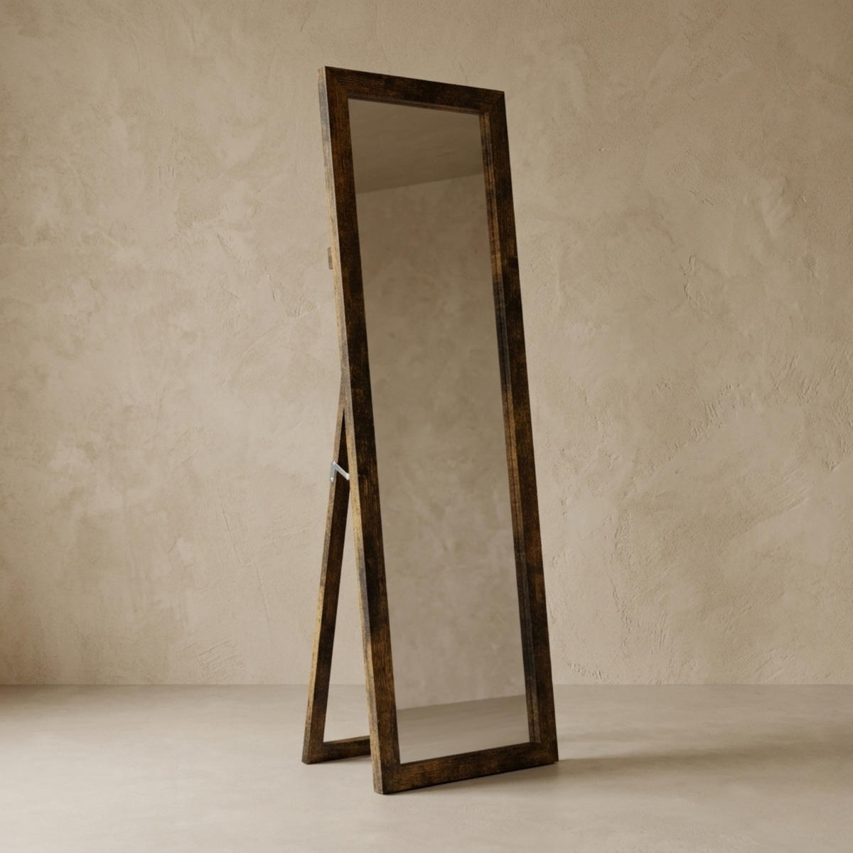 STEHSPIEGEL Havlys - Braun, Glas (37/127/2cm) - SCENA LIVING