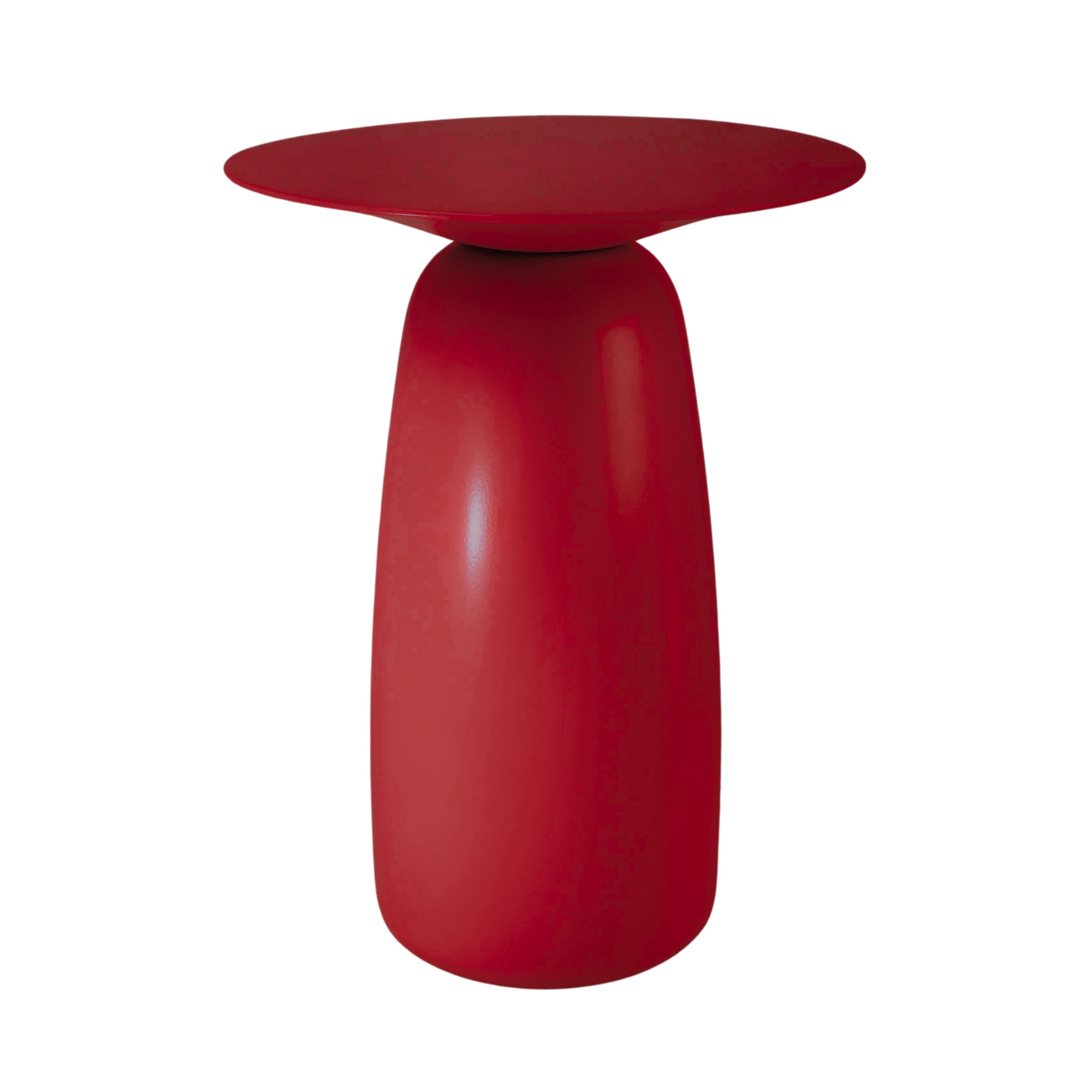 Kayani Beistelltisch Rot 32.5x44x32.5 cm