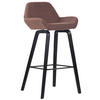 BARHOCKER Stoff braun - Braun, Textil (52/103/51cm) - CLP