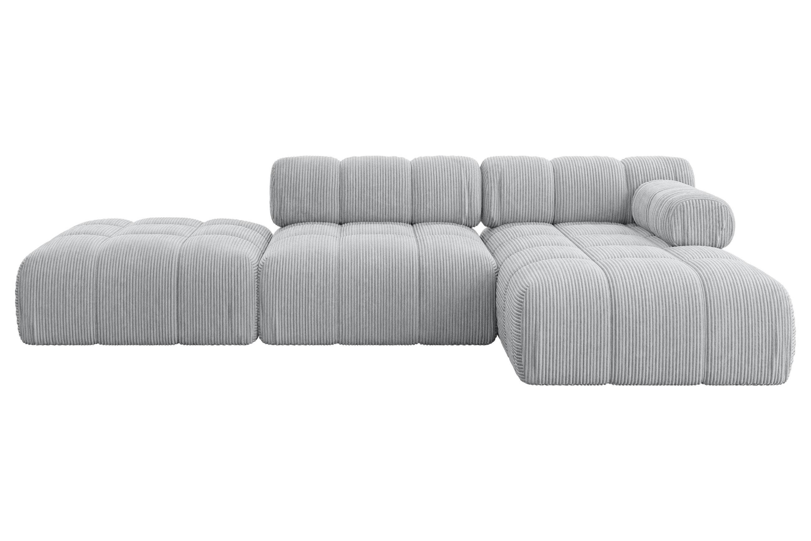 Altdecor Ecksofa Grau 285x160 cm
