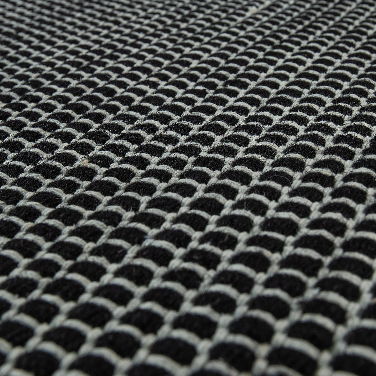 HOCHFLORTEPPICH 200/300 cm Kasko 300 - Schwarz, Textil (200/300cm) - Paco Home