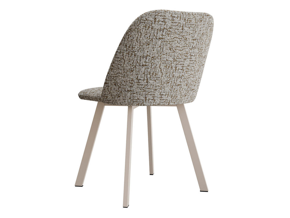 ESSZIMMERSTUHL K109 - Kaschmir/Cappuccino, Holzwerkstoff/Textil (47/80/58cm) - MIRJAN24