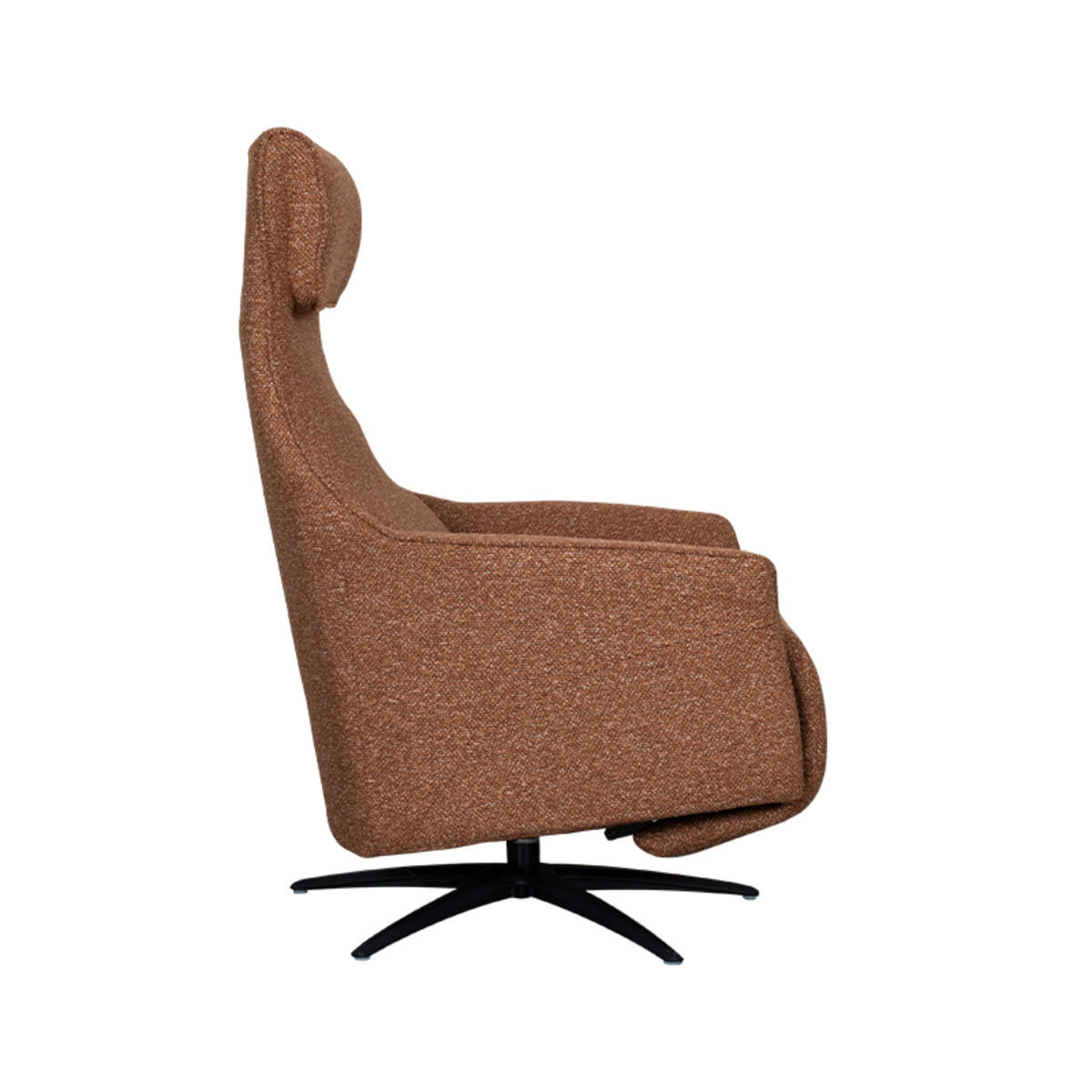 SESSEL Lund Braun 83/74/112 cm - Braun, Textil (74/112/83cm) - LABEL51