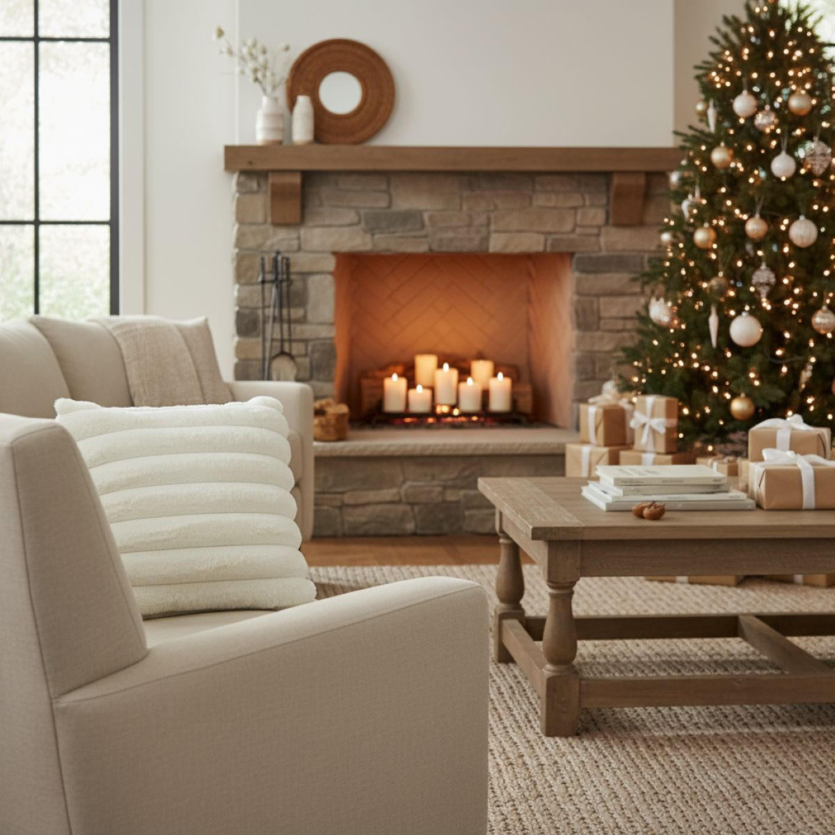 DEKOKISSEN 45/45 cm - Weiß, Textil (45/45cm) - Home Styling Collection