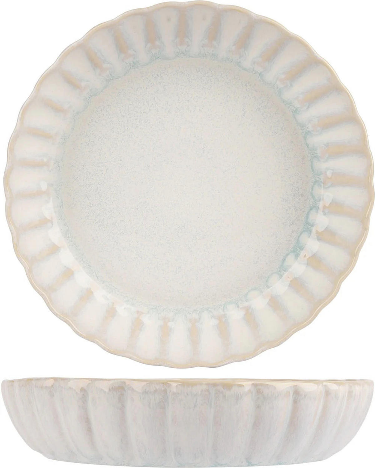 GESCHIRRSET16-TEILIG GESCHIRRSETAstera Pure - 16-teilig / 4 Personen - 4 Speiseteller, 4 SUPPENTELLER, 4 Schalen und 4 Tassen - Weiß, Keramik (2/2/1cm) - Cosy & Trendy