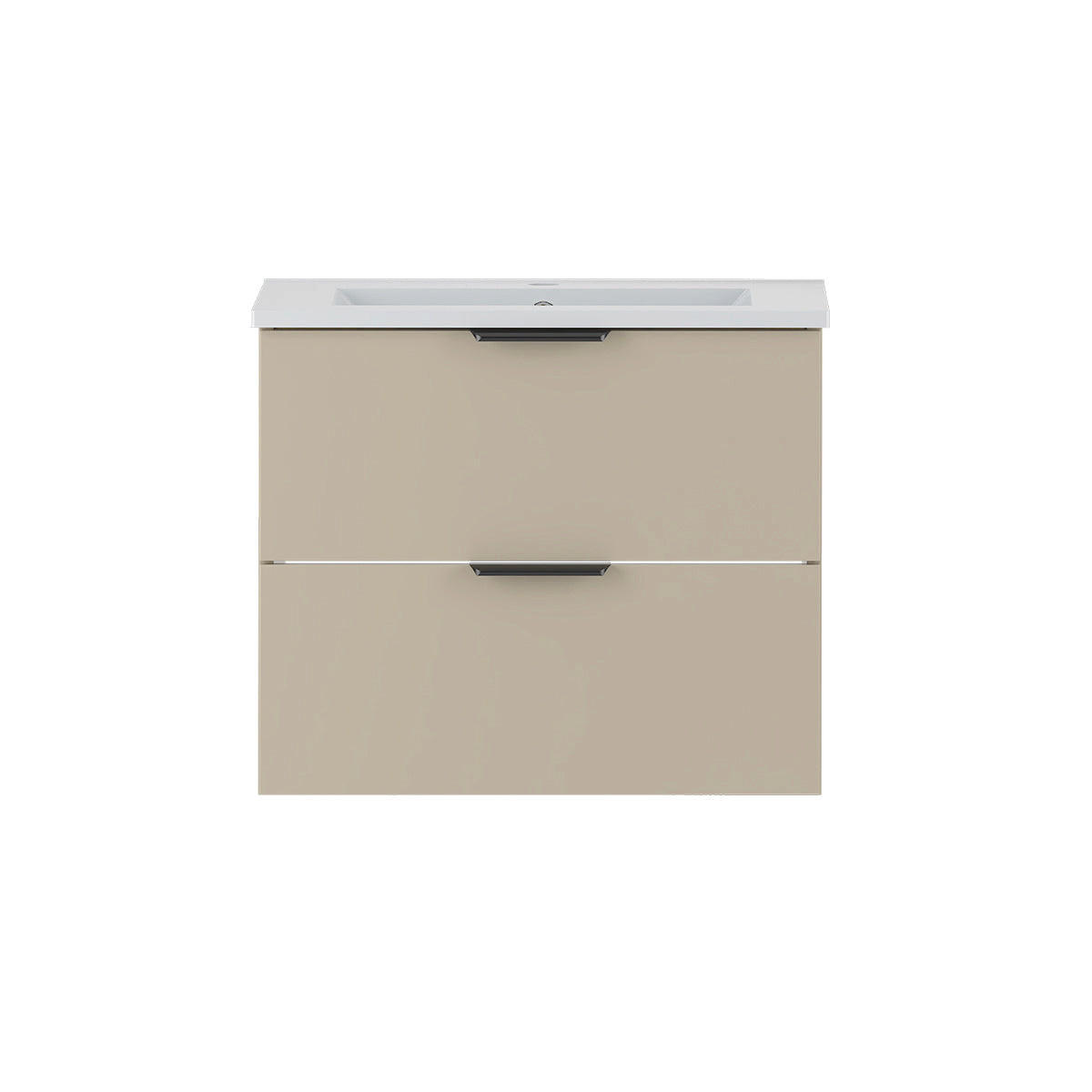 WASCHTISCH 60cm Astrid Kaschmir - Beige, Holzwerkstoff (60/50/45.8cm) - Petits-meubles