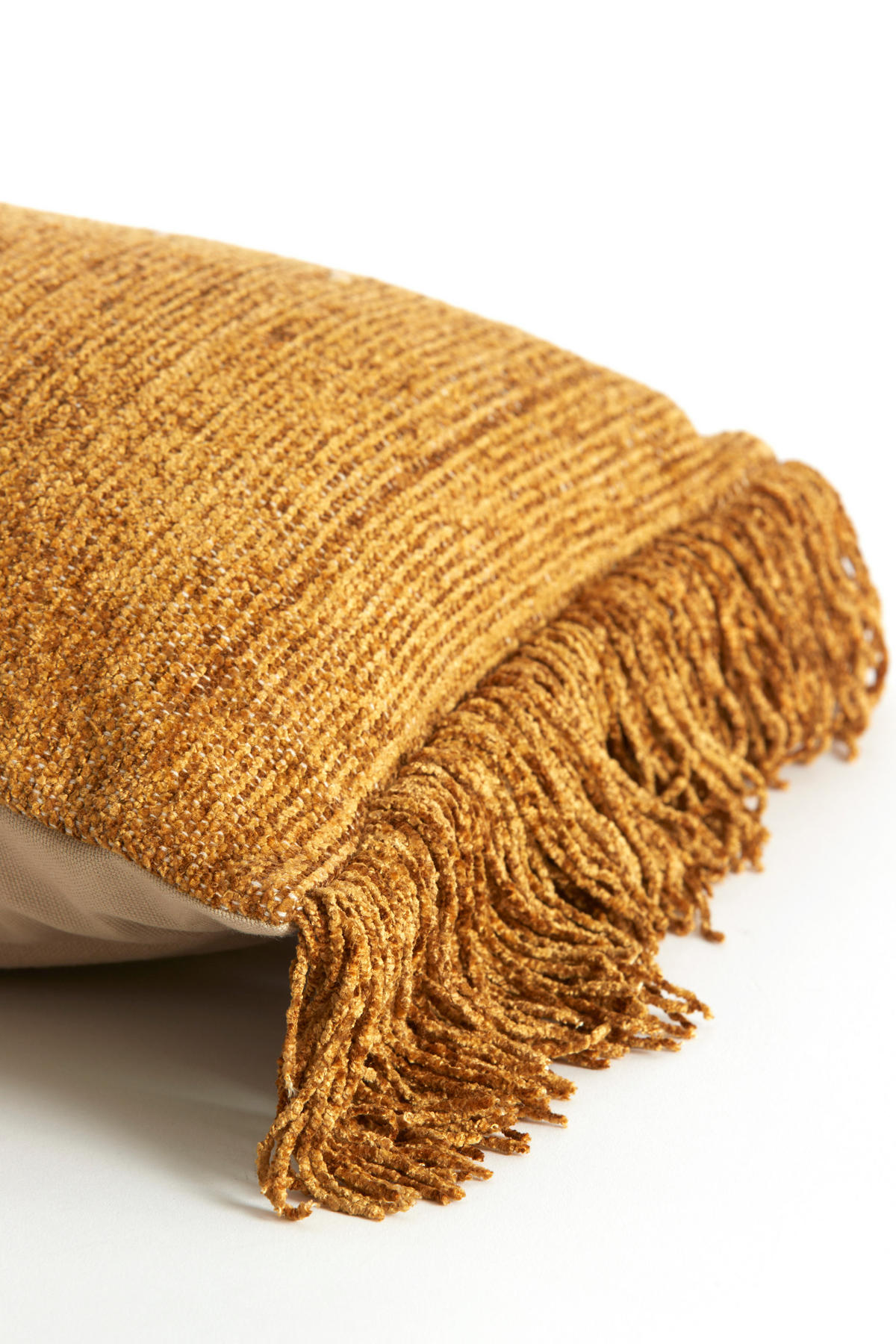 DEKOKISSEN Luani Braun 60/30/10 cm - Rot, Textil (30/60cm) - Light & Living