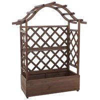 HOCHBEET Braun - Braun, Holz (110/138/44cm) - MCW