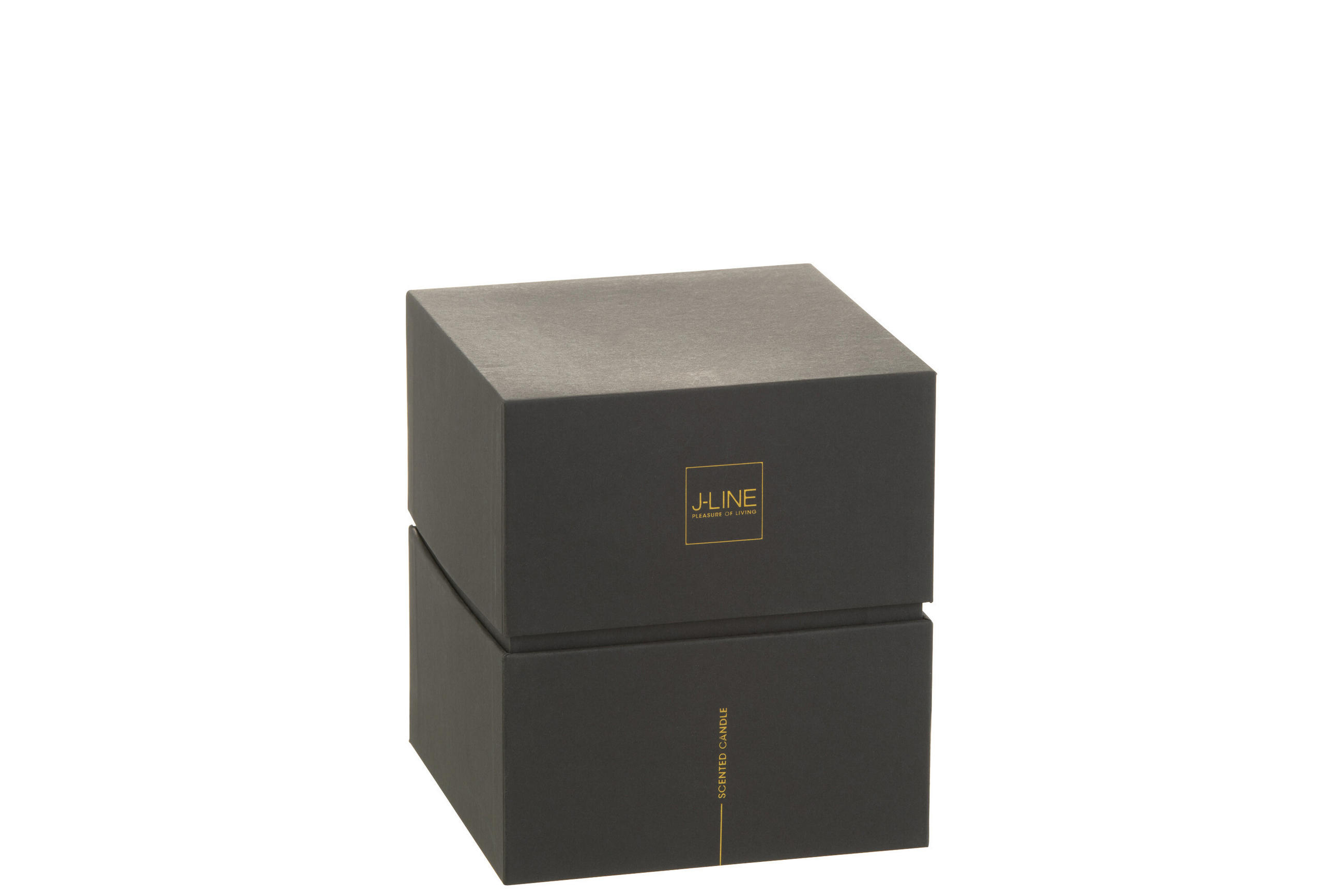 DUFTKERZE LUXURIA - Bronze - M - 60 Std. - Bronzefarben, Paraffin (14/15cm) - J-Line